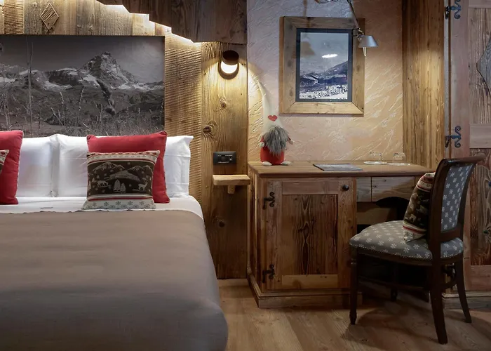 Francois Boutique Rooms - Matterhorn Retreat & Spa In Cervinia